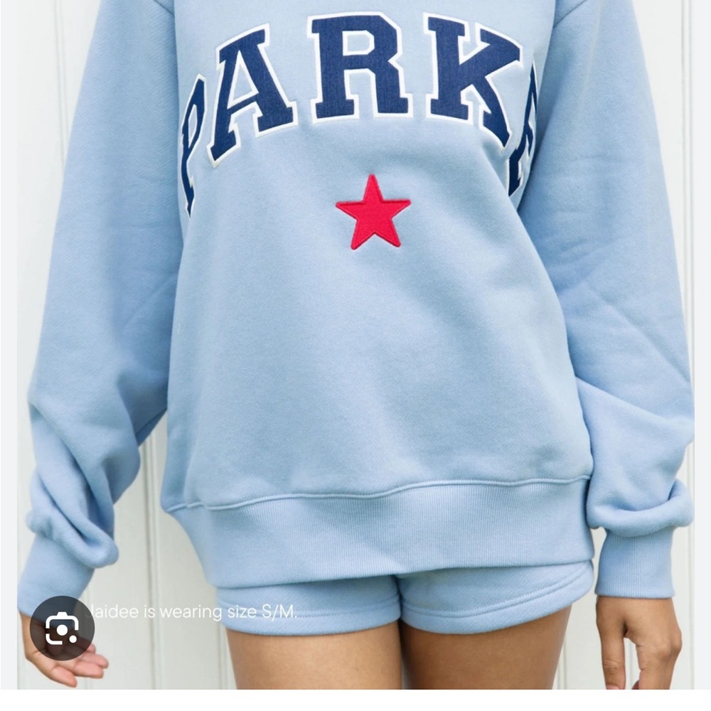 Blue PARKE Women's Sweatshirt